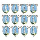 10 Entremeio Nossa Senhora de Fatima Oval Montagem de Terços