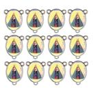10 Entremeio Nossa Senhora Nazare Oval Montagem de Terços