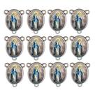10 Entremeio Santa Sara Kali Oval para Montagem de Terços