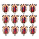 10 Entremeio Santas Chagas de Jesus Oval Montagem de Terços