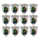10 Entremeio São Patrício Oval para Montagem de Terços