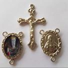 10 entremeios e 10 cruz de nossa senhora de lourdes terços