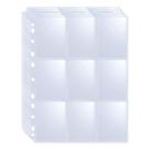 10 Envelopes Plásticos Para Cards Com 9 Lugares Pacote DAC