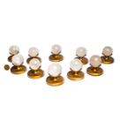 10 Esfera Cristal Pedra Natural 35 a 40mm 60 a 90g Tipo C