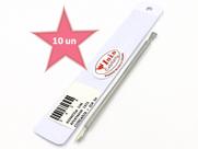 10 Espatula Afastador Cutícula Inox Manicure Isis Cutelaria