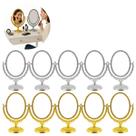 10 Espelhos de Mesa Oval Princesa P/ Maquiagem 360g 10 Espelhos de Mesa Oval Princesa P/ Maquiagem 360g