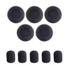 10 Espumas Para Headset Blackware C3220 C3210 C300 C310 C320 5 para microfone 5 para o alto falante