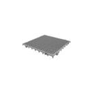 10 estrado piso plástico modular cinza 50x25cm
