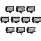 10 farol de milha led 10~30v 6000k 6480lm 72w 24 leds x 3w vpl-7343 -1005 10 farol de milha led 10~30v 6000k 6480lm 72w 24 leds x 3w vpl-7343 -1005