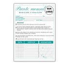 10 Fichas Pacote Mensal para Manicure Pedicure 10 Fichas Pacote Mensal para Manicure Pedicure