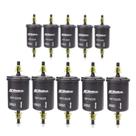 10 Filtro De Combustivel Flex Alcool Kit2124