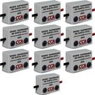 10 filtro diodo supressor de surto/ruido corrente continua 0 a 24vcc 10 filtro diodo supressor de surto/ruido corrente continua 0 a 24vcc