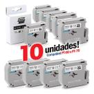 10 Fitas Compatível M231 M-k231 0.47 Pt80 Pt 70 12mm