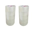 10 Fitas Durex Resistentes Transparente 45x100 Metros