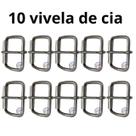 10 Fivelas Quadrada De Aço Inox 5 cm