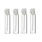 10 Flaconetes 1ml Vidro Frasco Tampa Pressão para Amostras 10 Flaconetes 1ml Vidro Frasco Tampa Pressão para Amostras