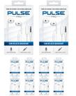 10 Fones De Ouvido Intra Auricular Branco Multilaser