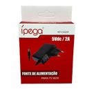 10 Fonte Alimentação 5v 2a P4 5.5mm Ipega It-Blue Inova