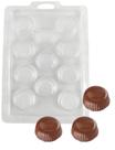 10 Forma Simples Bombom Alpino Molde P/chocolate Doces Finos