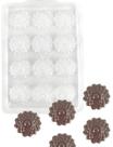 10 Forma Simples Bombom Floral Molde Flor P/chocolate 10 Forma Simples Bombom Floral Molde Flor P/chocolate
