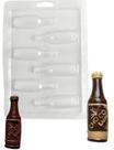 10 Forma Simples Bombom Garrafinha Decorativo Licor Molde