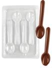 10 Forma Simples Choco Spoon Colherzinha Molde P/chocolate