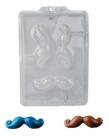 10 Forma Simples Pirulito Bigode Presente Artesanal Lollipop