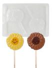 10 Formas Simples Pirulito Girassol P/chocolate Doce Fofo