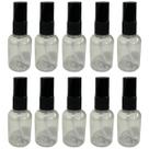 10 Frascos Plástico Pet 45ml Válvula Spray Para Perfume 10 Frascos Plástico Pet 45ml Válvula Spray Para Perfume