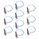 10 Fusível Térmico Para Geladeira Ge RFCT45 RFCT50 RFGE46