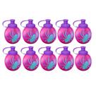 10 Garrafa Infantil Bola Lembrancinha Homem Aranha 300ml