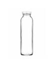 10 Garrafas de Vidro Chá 300ml Rosca 38mm com Tampa de Metal -