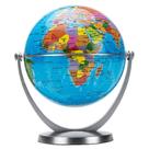 10 Globo Terrestre C/base Inglês Letra 360 Rotação 12cm