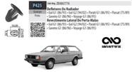 10 Grampo forro Interno Gol Parati Passat Saveiro Voyage -P425CT