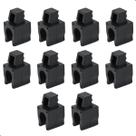 10 Grampos Descanso Vareta Capô Argo Doblo Strada Fiorino Fiat Universal