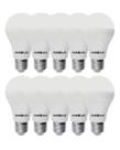10 Lâmpada Controled 9w 6500k Biv Branco Frio Ourolux