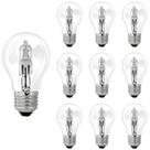 10 Lâmpada Halógena Taschibra A55 70W E27 2700K Luz Amarela 127V