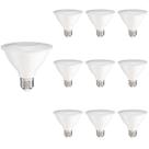 10 Lâmpada Led Save Energy Par 30 Crystal S2 10W E27 Bivolt 2700K Luz Amarela