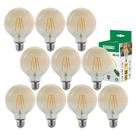 10 Lâmpada Led Smart Dimerizável Retrô 7w Luz 2200k Taschibra 10 Lâmpada Led Smart Dimerizável Retrô 7w Luz 2200k Taschibra
