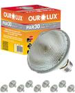10 Lâmpadas Halógenas Ourolux PAR30 75W 220V Base E27 30G Cor da Luz 2700K Amarelada 10 Lâmpadas Halógenas Ourolux PAR30 75W 220V Base E27 30G Cor da Luz 2700K Amarelada