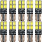 10 Lâmpadas Led T10 W5W Canbus Iluminação Branca 12v 24 LED