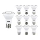 10 Lâmpadas LED Taschibra Par 20 Ip20 7W E27 Bivolt 6500K Luz Branca