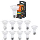 10 Lâmpadas Par20 2700k Quente 525lm Biv 5,5w Ip65 Ledvance 10 Lâmpadas Par20 2700k Quente 525lm Biv 5,5w Ip65 Ledvance