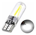 10 Lâmpadas Pingo T10 12v W5w Cob Filimento 2825 Luz Branco