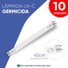 10 Lâmpadas UV-C Germicida 10 Lâmpadas UV-C Germicida