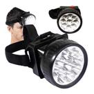 10 Lanterna De Cabeça 7 Leds Testa Para Leitura Caça Pesca