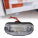 10 Lanterna Delimitadora Led Caminhão Baú Ônibus Carreta
