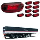 10 Lanterna Delimitadora LED Carreta Facchini Lateral Rubi 10 Lanterna Delimitadora LED Carreta Facchini Lateral Rubi
