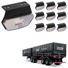 10 Lanterna Diamante Noma LED Cristal c/ Suporte - Fio