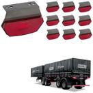 10 Lanterna Diamante Noma LED Rubi c/ Suporte - Fio